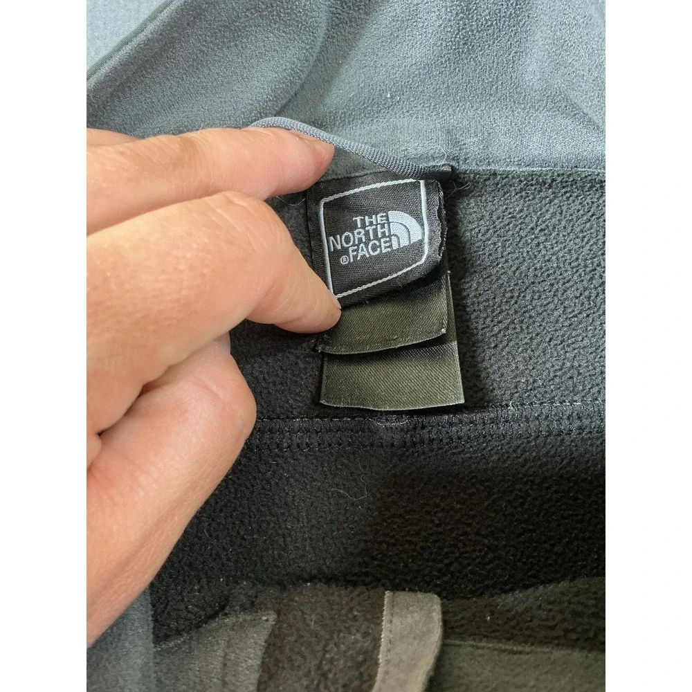 North Face Apex Jacket Mens XL Gray Softshell Fleece Lined‎ Windbreaker Hiking